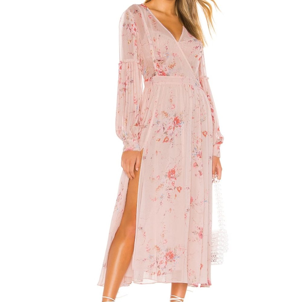 LoveShackFancy Leah Midi length dress